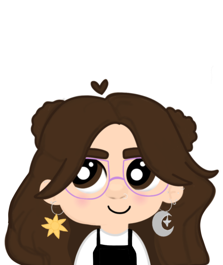 Ein Illustriertes Bild von Carina - Zuständig für Social Media